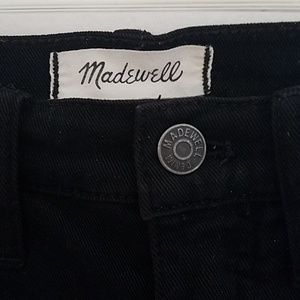 Madewell black denim